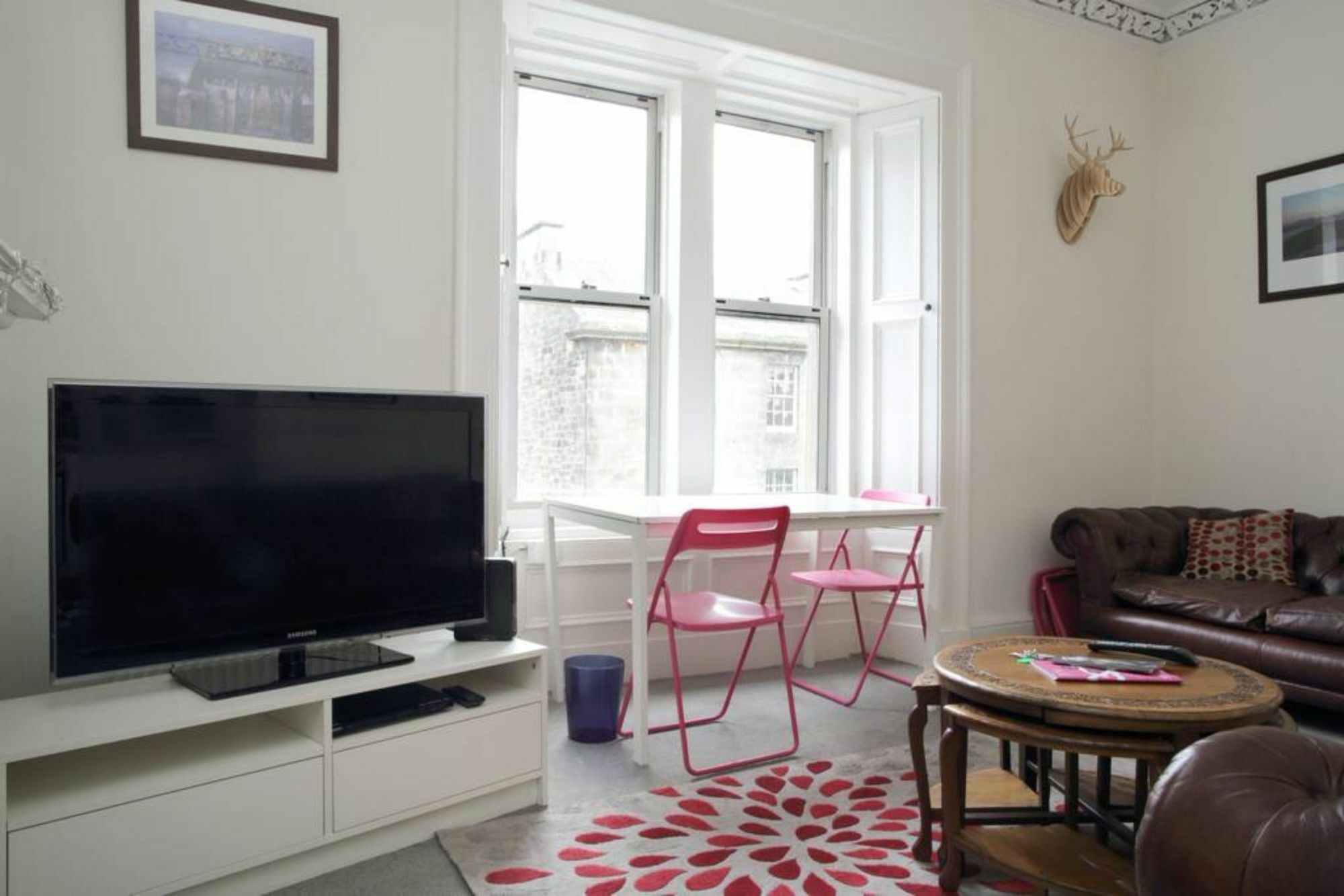 Apartament Modern And Colourful Flat By The Castle Edynburg Zewnętrze zdjęcie