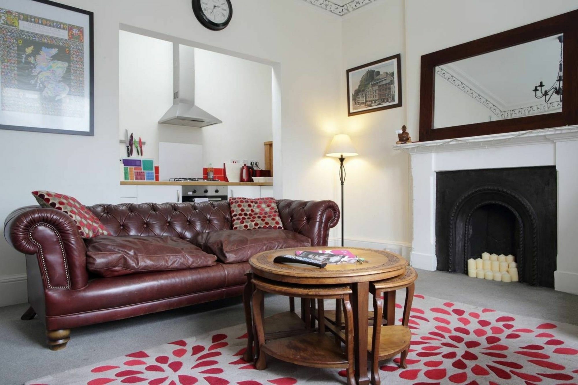 Apartament Modern And Colourful Flat By The Castle Edynburg Zewnętrze zdjęcie